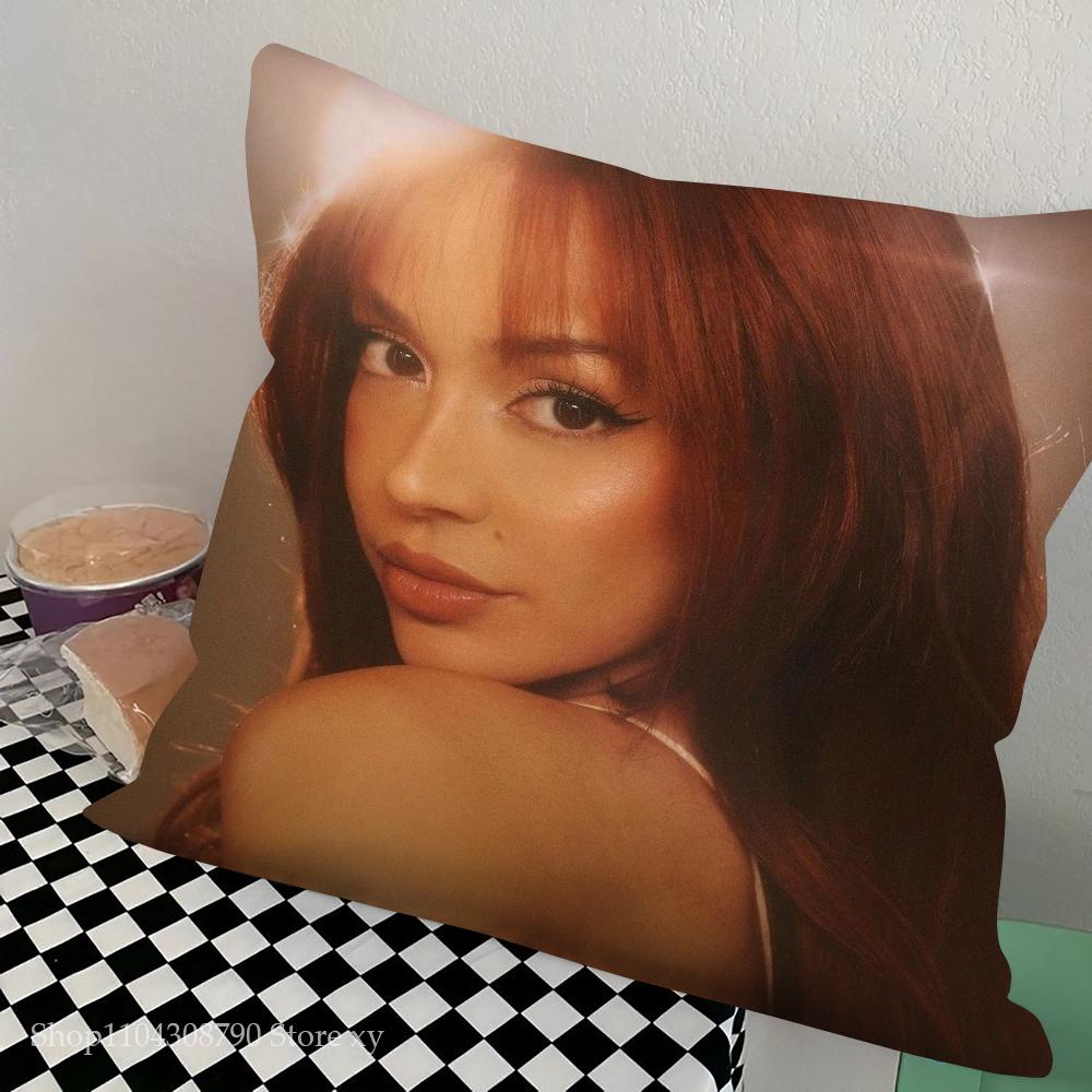 Ayliva Kissenbezug Quadratisches Kissen Schlafzimmer Sofa Freizeit Komfort Kissen Auto Wohnzimmer Heimdekoration