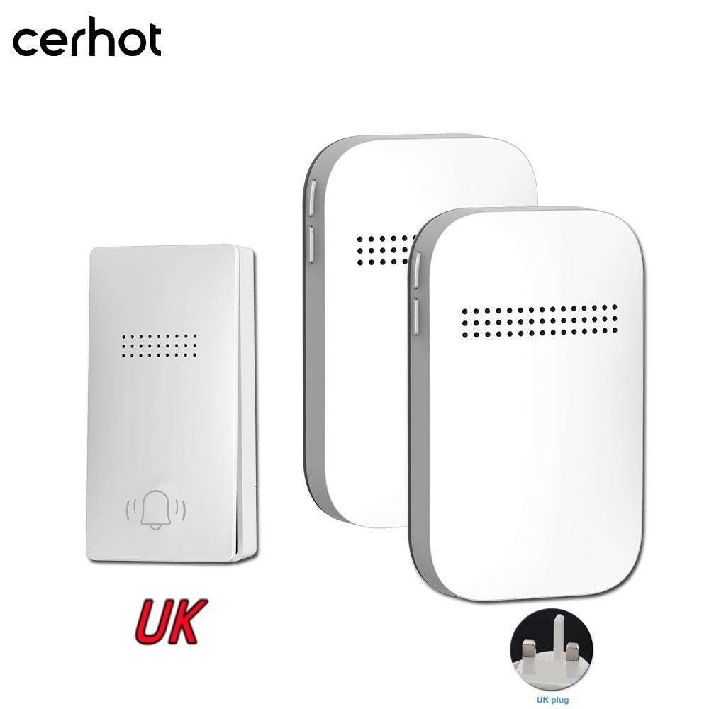 Battery-Free Long-Range Loud Wireless Call Button: Waterproof Self-Powered Doorbell
