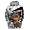 Love Dog Nemis Cho'pon 3D Hammasi bo'ylab bosilgan qalpoqli pullovers Ko'cha sport kostyumi 01