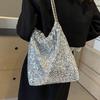 Fashionable High Quality Large Tote Bag For Women With Eye-catching Sequin Accents