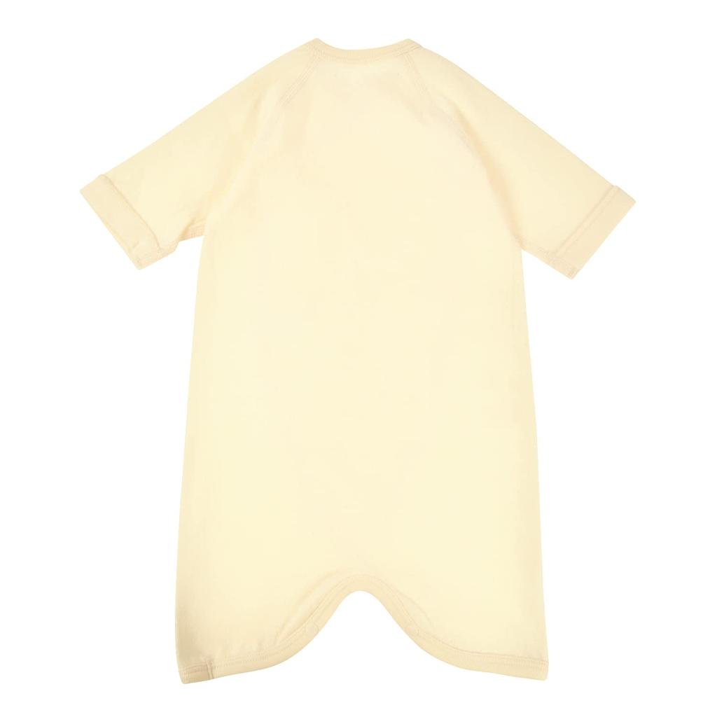 Pure Organic Slim Organic Cotton Newborn Combi Undershirt Set Lightweight and Made In Blue 100% (2-Piece Set), Soft, All-Season, Japan,