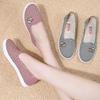 ****** and Autumn new old ******* cloth shoes women's non-slip flat heel s**t sole comfortable mother shoes in the elderly single shoes grandma shoes