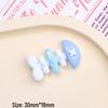 Colorful Cartoon Fish Bone Resin Hair Clips & DIY Croc Charms for Kids