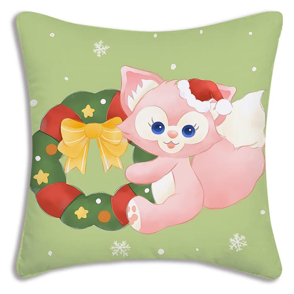 Hot Anime Bears - Duffys Pillow Covers Cartoon Sofa Decorative Home Double-Sided Printing Short Plush Cute Cushion Cover