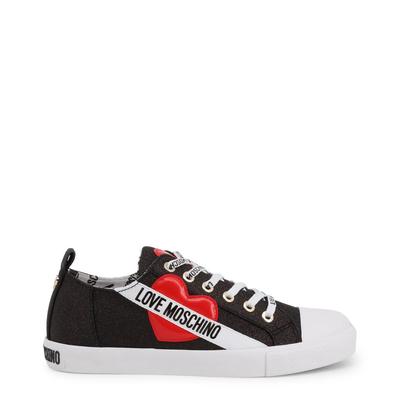 love moschino black trainers
