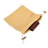 Leather   Foraging Pouch Belt Fruit Picking Bag for Camping Fruit Collecting