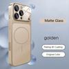 Original Glass Nano Matte For Magsafe Wireless Charging Armor Case For iPhone 17 16 15 14 13 12 11 Pro Max 17 Air Magnetic Cover