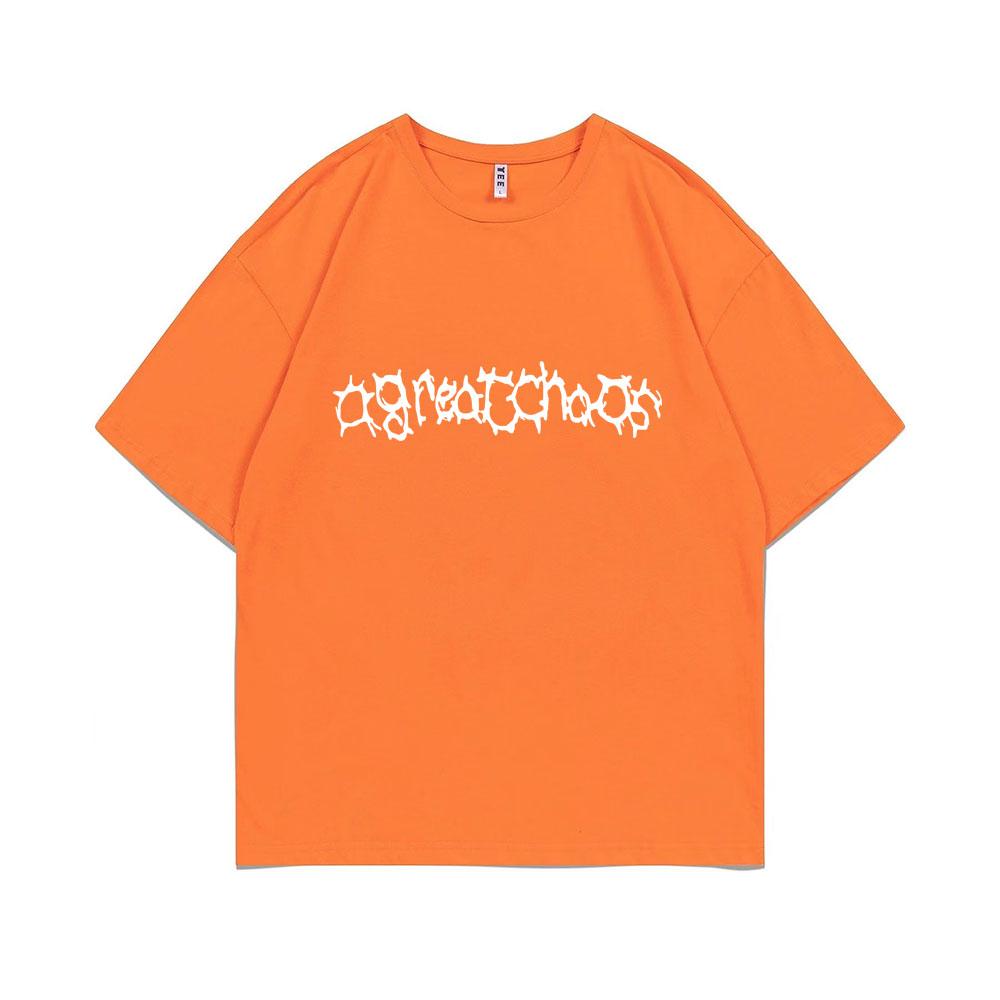 

Playboi Carti Brand Rapper Ken Carson A Great Chaos Print Tshirt Unisex Women Fashion Hip Hop T Shirts Unisex Pure Cotton T-shirt 4XL