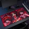 Anime Girl Tokisaki Kurumi Mouse Pad Cartoon Lockedge Large Gaming Pad Computer Gamer Keyboard Desk Mat Mousepad for PC Deskmat
