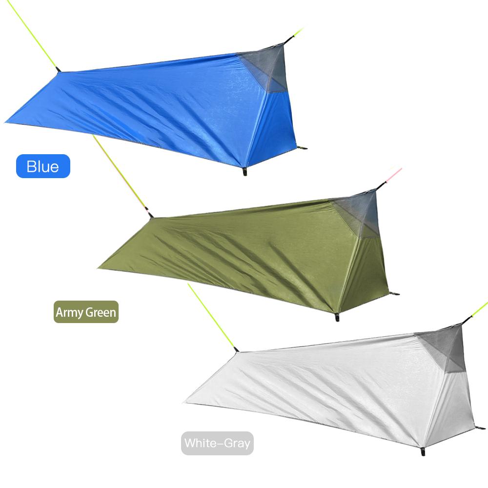 Backpacking Tent Outdoor Camping Sleeping Bag Tent Lightweight Single Person Tent with Mosquito Net