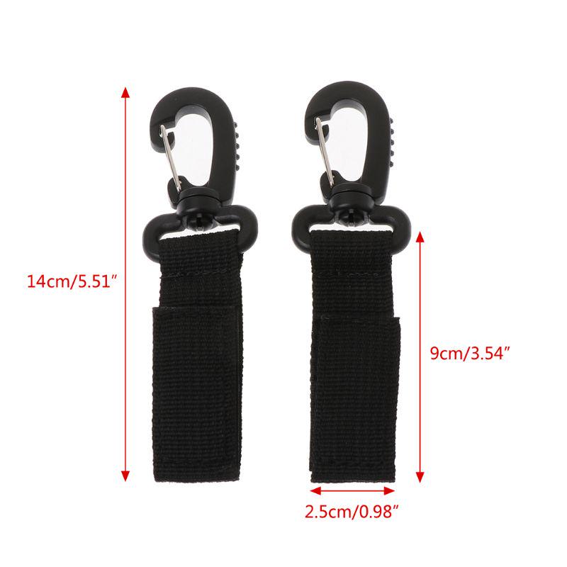 Stroller Hooks Wheelchair Stroller Pram Carriage Bag Hanger Hook Baby Strollers Shopping Bag Clip