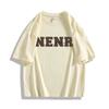 Heavy Short-Sleeved T-Shirt Men'S Summer Trendy Brand Trend Loose Men'S Clothes American Large-Size Student T-Shirt