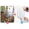 Clear reflection thick acrylic mirror sticker shatterproof safe rounded corners DIY for rental homes and dormitories