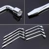Universal Tire Lever and Socket Wrench Set Design for Car Motorcycle Maintenance Metal Construction