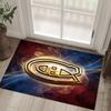 Montreal Canadiens Design Crystal Velvet Carpet Cozy Non?Slip Printed Rug For Bedroom Living Room Entrance