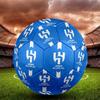 Al-Hilal Club di Calcio Saudita Pallone da Calcetto Indoor Taglia 5 Colorato Per Tutte le Età Cucito a Macchina PVC Pronto per la Competizione Resistente Alto Rimbalzo