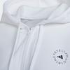 Adidas X Stella McCartney Pure Color Logo Mini Chaqueta con Capucha y Cremallera para Mujer Chaquetas Blanco H59963