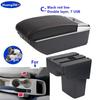 Per Hyundai SOLARIS Bracciolo Per Hyundai Accent RB Solaris Verna 2011-2016 Scatola Bracciolo Auto Scatola Portaoggetti Interna Accessori Auto