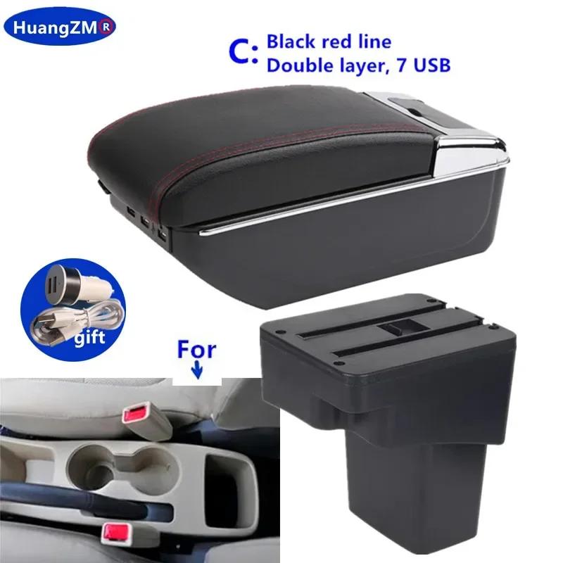 Per Hyundai SOLARIS Bracciolo Per Hyundai Accent RB Solaris Verna 2011-2016 Scatola Bracciolo Auto Scatola Portaoggetti Interna Accessori Auto