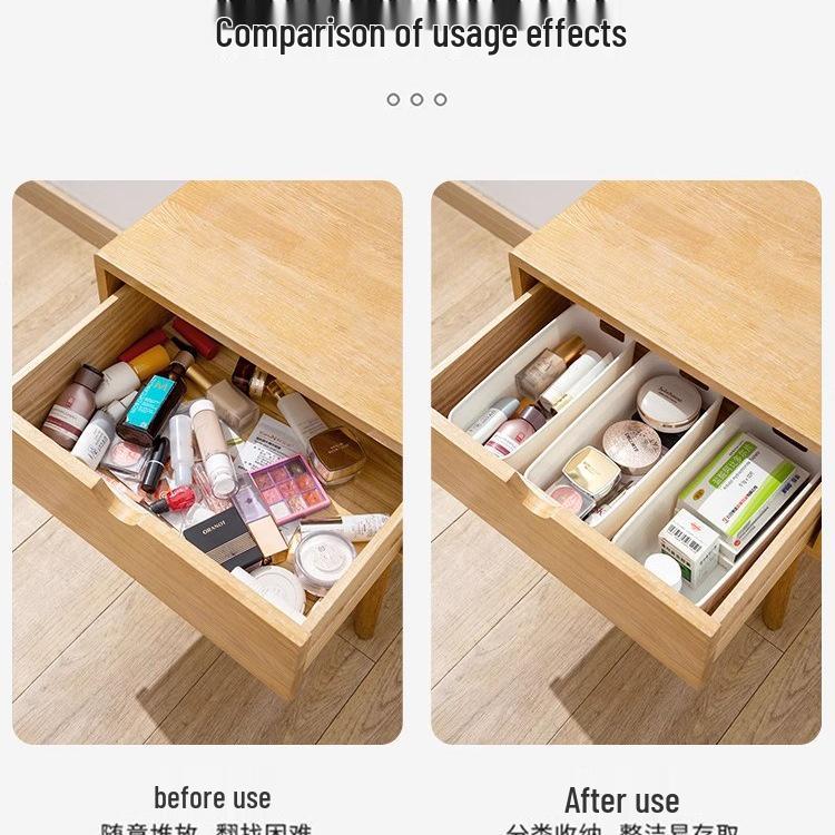 Aufbewahrungsbox für Zuhause mit Fächern für Schmuck und Kosmetik