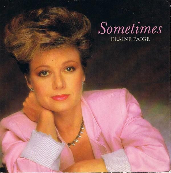

7inch Record ELAINE PAIGE - Sometimes IS174 Island Records 1984 UK Pop Used