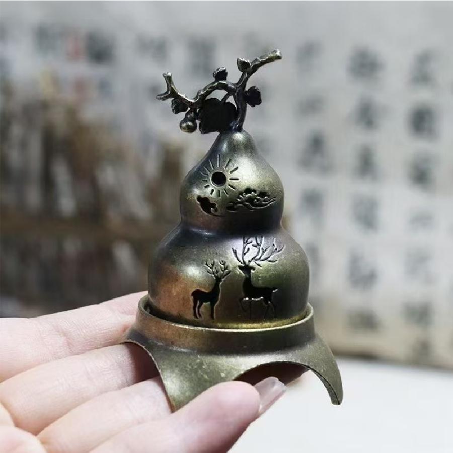 Zen Aromatherapy Stove, Treasure Pot Aromatherapy Stove, Elegant Fragrance Display, Teahouse and Home Decoration