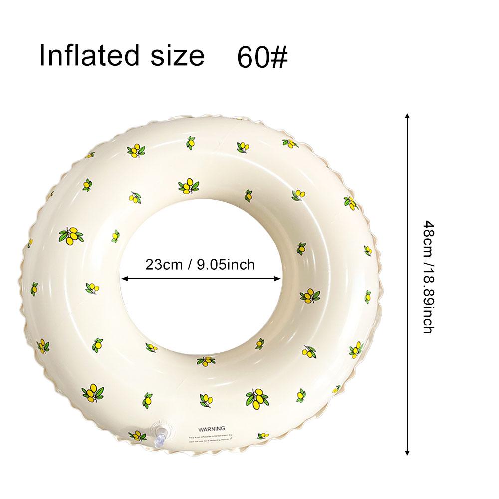 1 Stück Druck Schwimmreifen Achselhöhlenreifen Aufblasbarer Schwimmreifen PVC Verdickter Schwimmreifen, Geeignet für Pool Strand