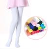 Spring, Autumn, Summer Thin Velvet Girls' Pantyhose Children's School Uniform Socks Big Kids' White Dance Tights Stockings