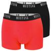 Mustang Bokserki Męskie 4 Sztuki Zestaw Bawełna Logo Kolor