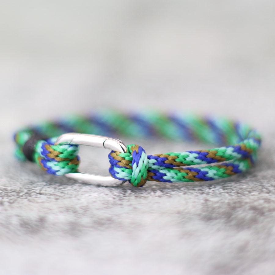 New Marine String Bracelet For Men Handmade Weaven Wrap Braslet Leisure Pulseira Nautical Thread Braclet Gifts For Boyfriend