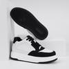 Schwarz-weiße Panda-Herrenschuhe sind atmungsaktiv und leicht, und 7 cm dicke Plateauschuhe sind modische und vielseitige Herren-Sportschuhe.