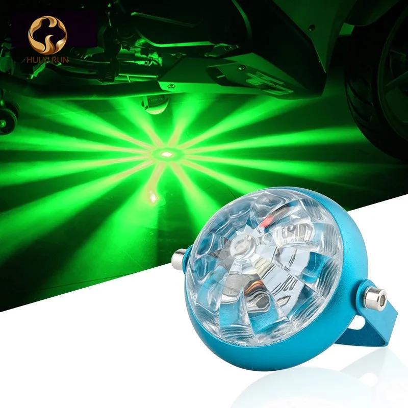 New Colorful Flashing Motorcycle Truck Chassis Llights LED Lights Rear Tail Lights  Brake Lights Warning Llight