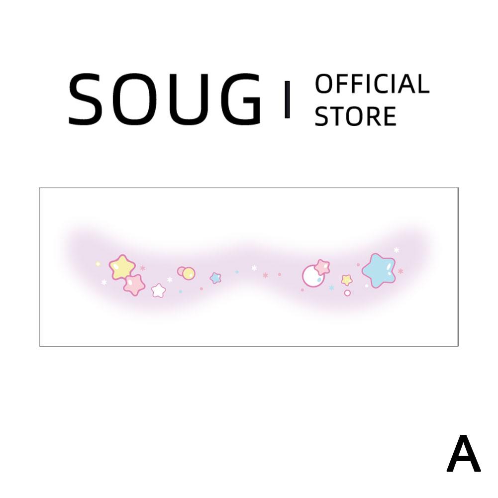 Блеск Уход за кожей Веснушки Тату на лицо Искриться Временное тату Бант Любовь Поцелуй Макияж Пластырь Тату на лицо Макияж щек Тату