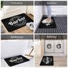 Retro Best Barber Distressed Logo Front Floor Door Entrance Mat Indoor Hairdresser Hairstylist Kitchen Bath Doormat Carpet Rug