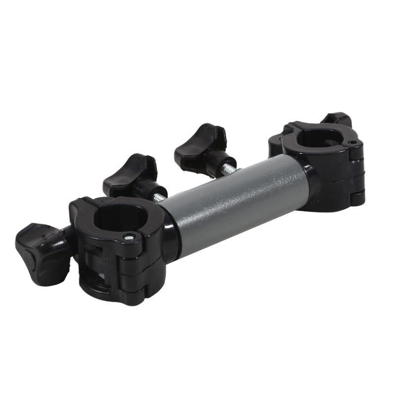 Heavy Duty Black 3-in-1 Camping Chair with Umbrella Hole Fishing Rod Holder Portable Outdoor Folding Seat for Beach Fishing Picnic Hiking