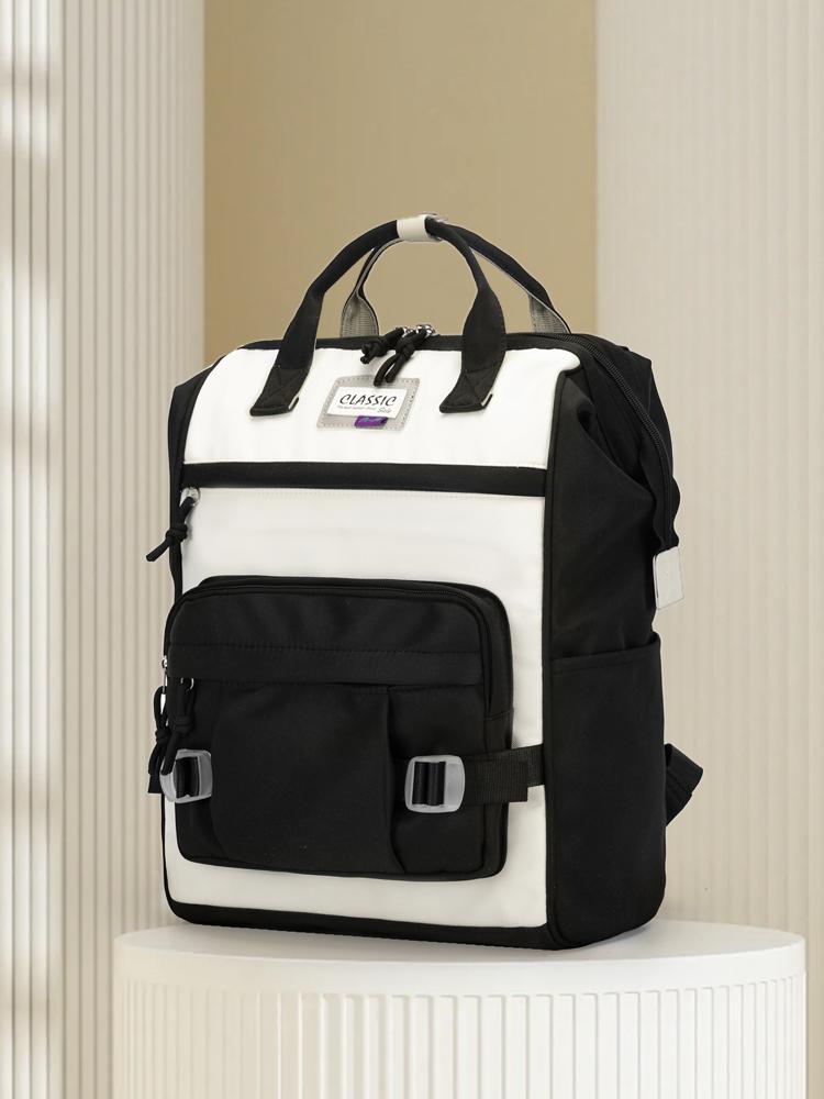 

Trendy Female Yellow Laptop College Backpack Fashion Lady Kawaii Book Bag Cool Women Nylon Student Backpack Girl Cute School Bag чёрный