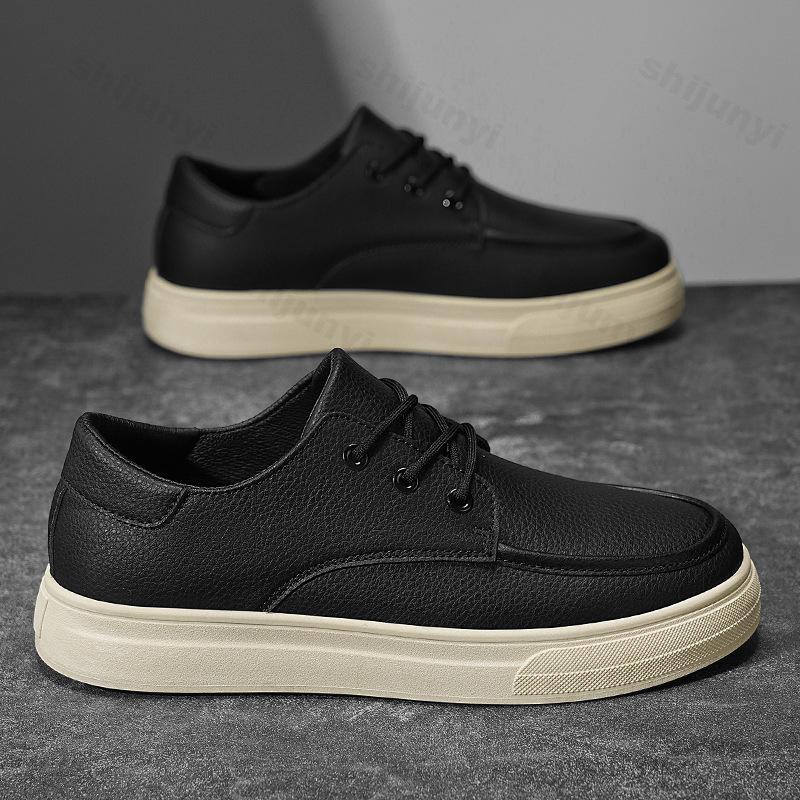 Fashion 2025 Summer New Style Men's Sports Casual Shoes Fashion Trend Comfortable Single Shoes Concise Design Non slip Lace-up Sneakers