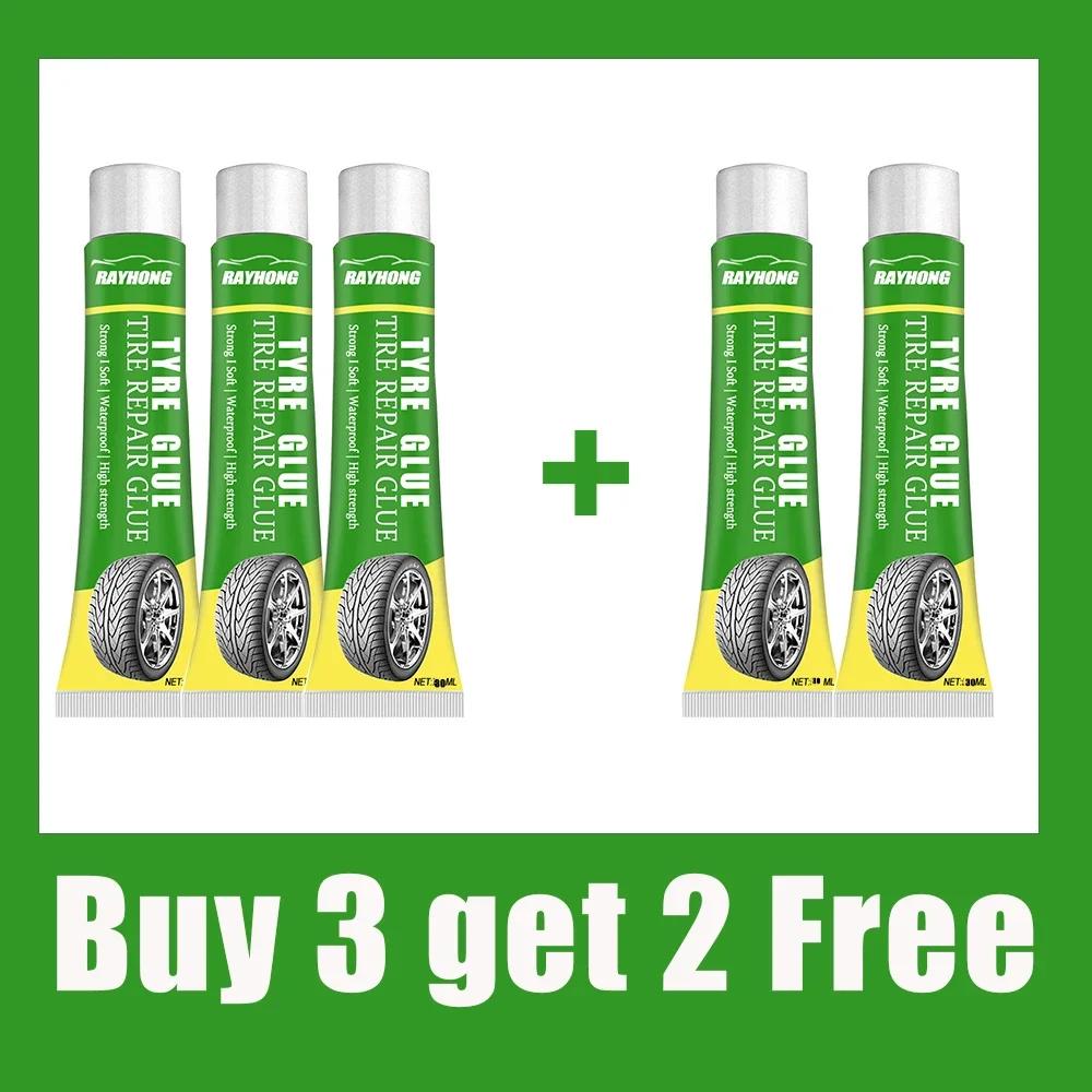 Black Strong Tyre Repair Glue Instant Liquid Rubber Glues Wear-resistant Rubber Non-corrosive Adhesive Glue Car Tools