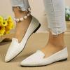 Spring Autumn Women Flat Shoes Comfortable Trend Non-slip Loafers Anti-slip Elegant Slip on Sneakers Zapatos De Mujer
