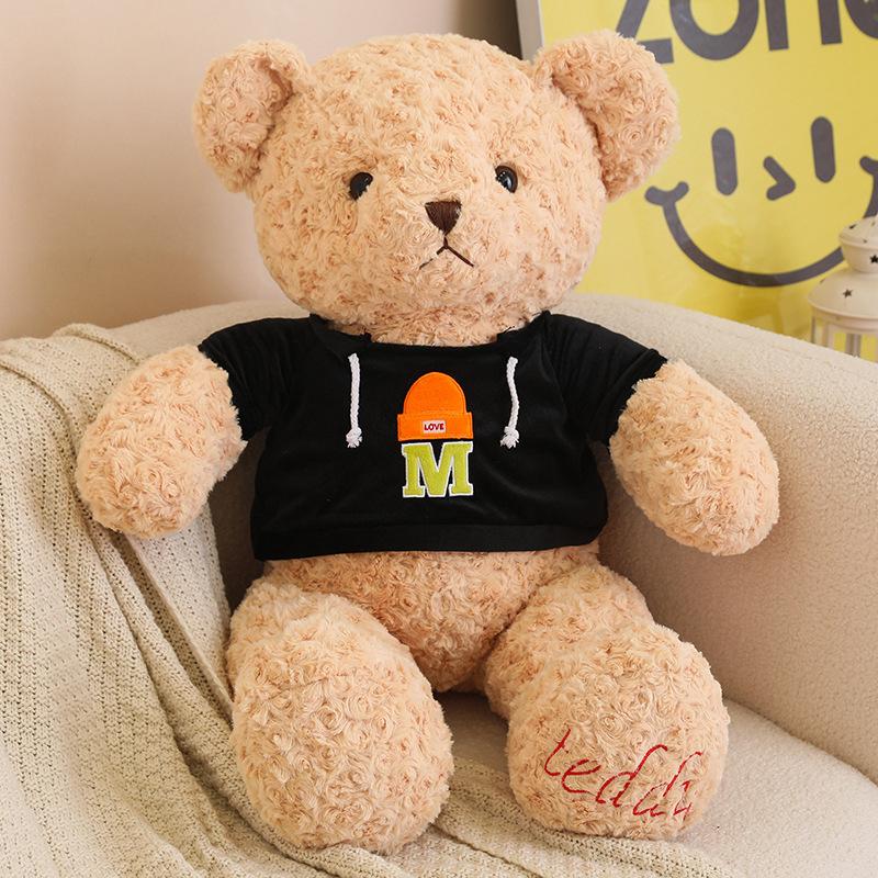 Sweater Bear Sleeping Doll Rag Doll Girl Birthday Gift Hug Bear Plush Toy Teddy Panda Doll Oversized