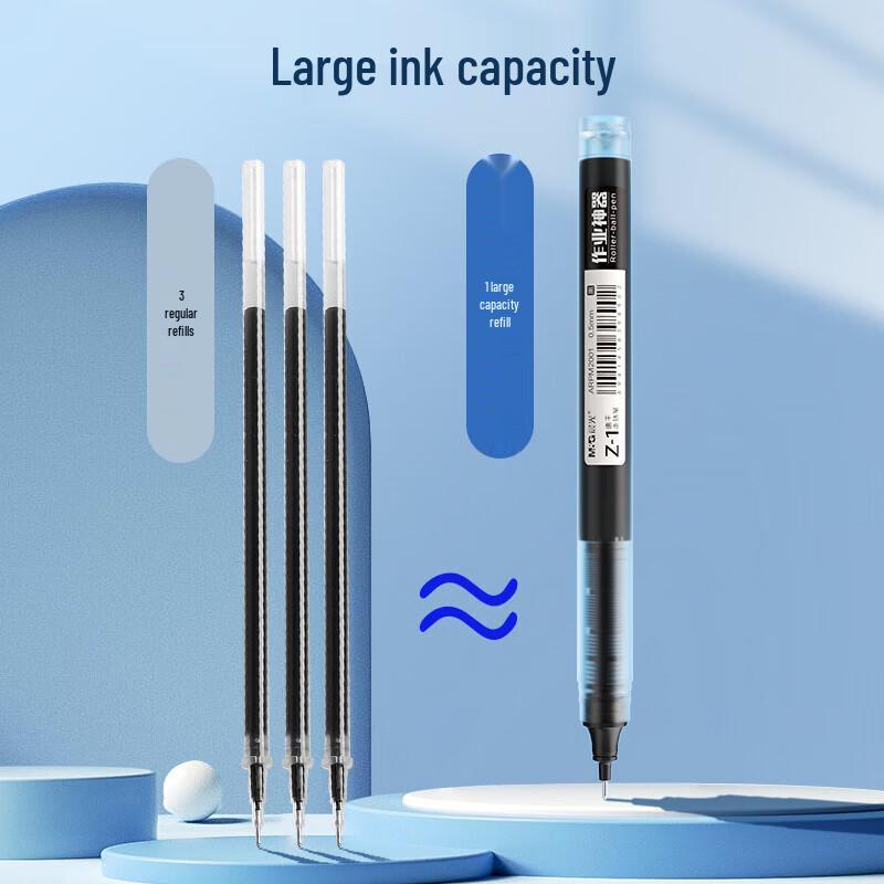 M&G 0.5mm Black Quick-Dry Rollerball Pen