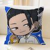 Cartoon Figure Suguru Geto Lucky Dragon Pillow Cover Sofa Cushion Cover Home Room Decoration Children Gift