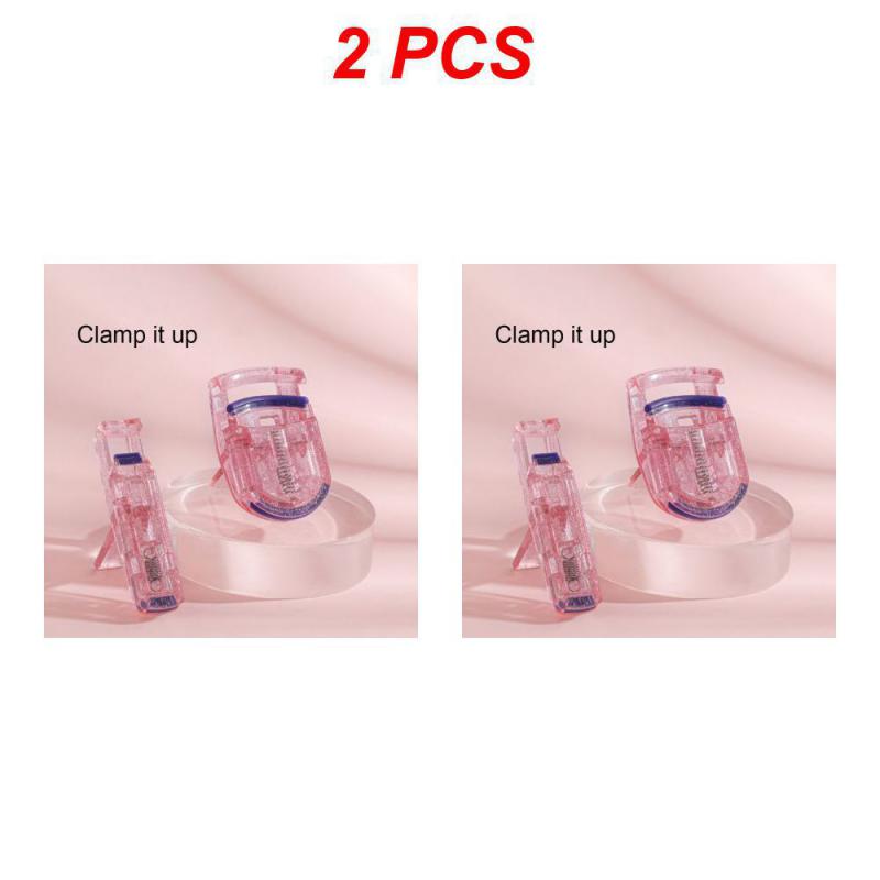 1/2PCS Eyelash Curler Curl Lower Eyelashes Plastic Eyelash Curler Mini Cute Cat Paw Small Portable Eyelash Clip