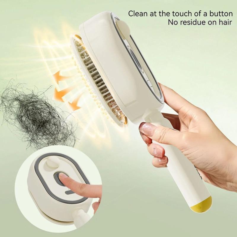 Multifunktionale Massagebürste Elektrische Dampf-Haarbürste USB-C-Ladung Sprüh-Dampf Glättbürste Anti-Frizz Styling-Kamm