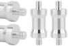 Adapter, Tripod Reduction Sleeve 1/4" To M6, Aluminum, for 39 Mm Tripod