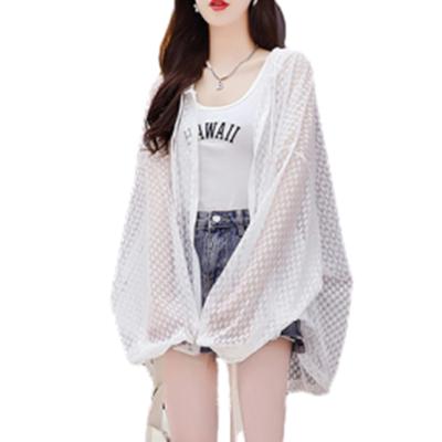 UV Openwork Rash Air Conditioning Sun Long Autumn [JLBOCMGT] Women's Cardigan, Hoodie, Sheer, Protection, Design, Guard, Protection, Protection,