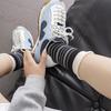 Socks Pure Cotton Boneless Medium Tube Socks Spring And Autumn Thin Hong Kong Style Retro Crimped Striped Cotton Stacking Socks