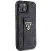 Guess Guhcp15Spgs4Tdk Iphone 15 / 14 / 13 6.1 Czarny/Black Hardcase Grip Stand 4G Triangle Strass