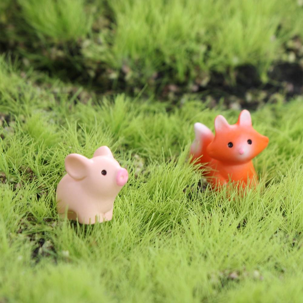 

Cute Animals Micro Landscape Ornaments Realistic Animals Figurines Garden horse