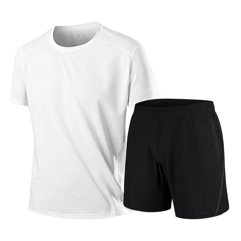 Мужской комплект спортивной одежды Ice Silk Quick-Dry L